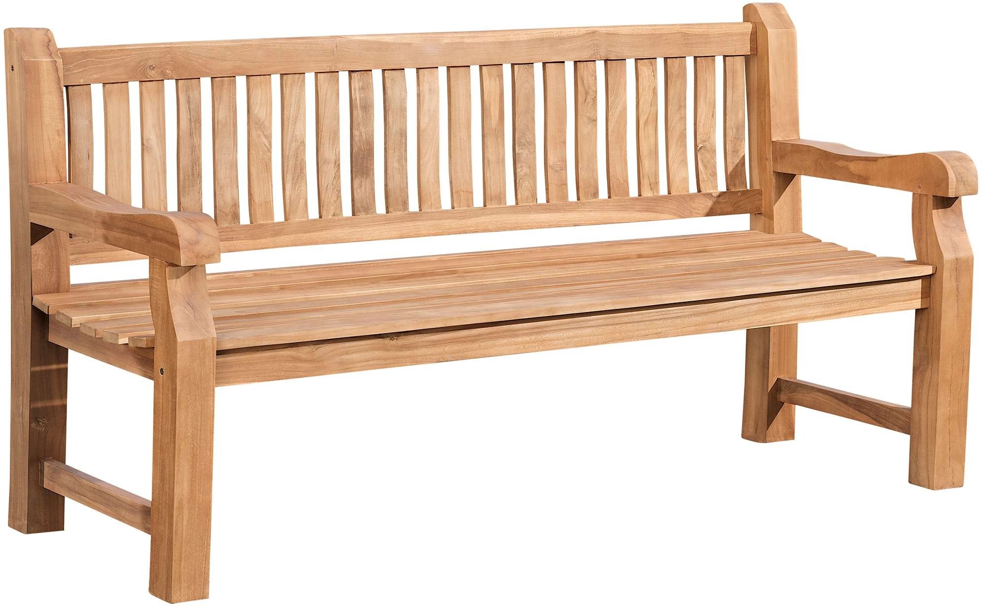 Banc de jardin en bois de teck Jackson